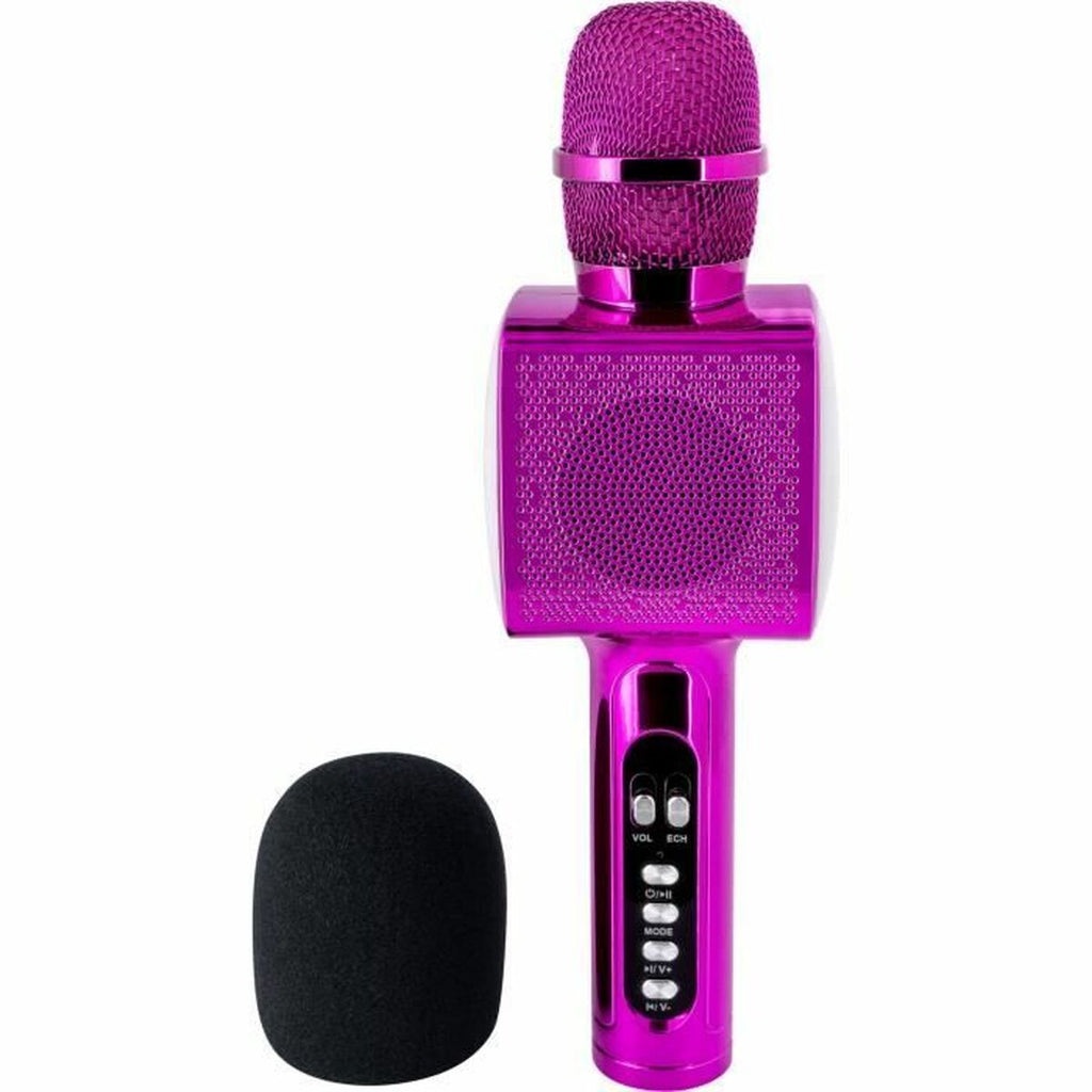 Karaoke Mikrofon BigBen Party PARTYBTMIC2PK Pink