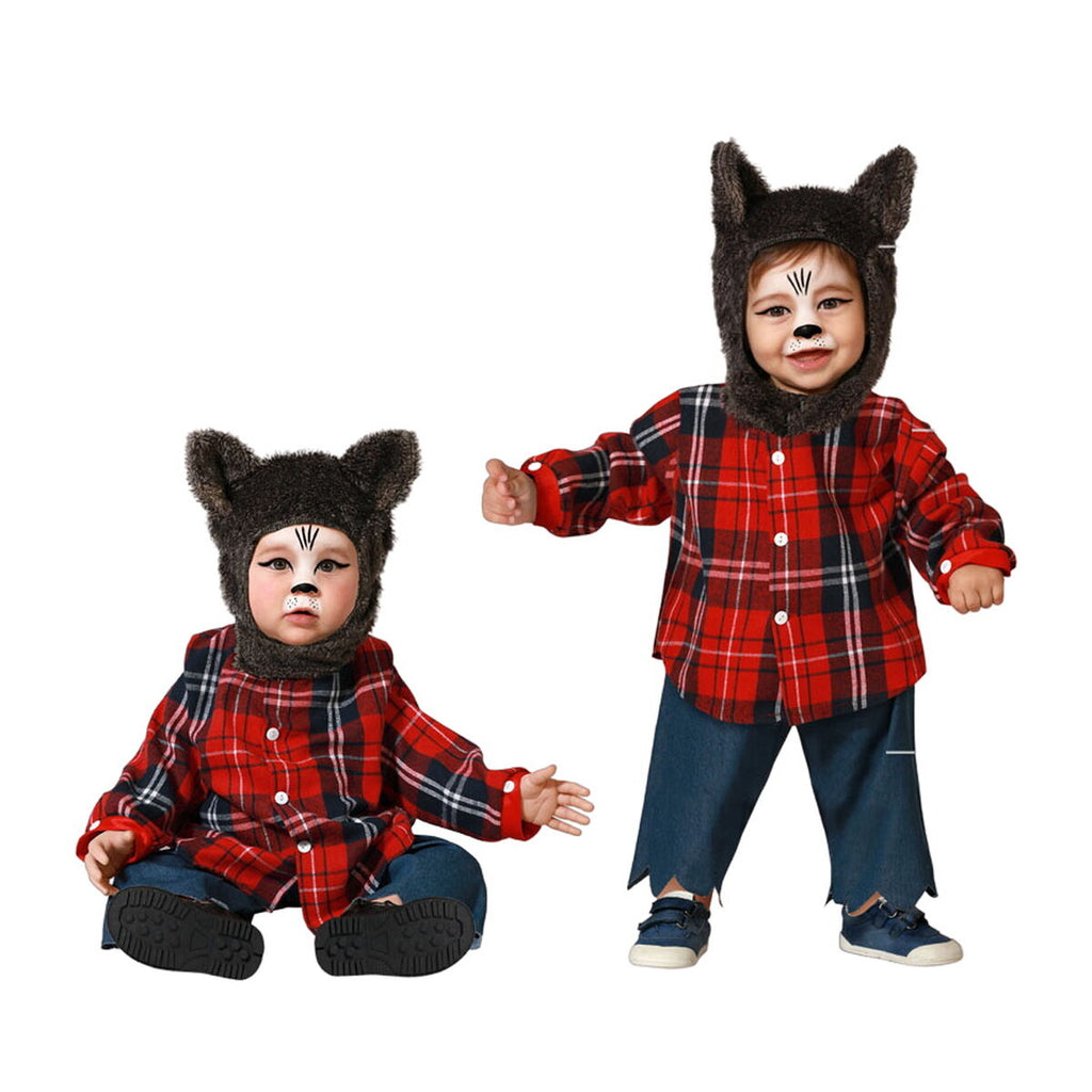 Karnevalskostüm für Babys Braun Wolf