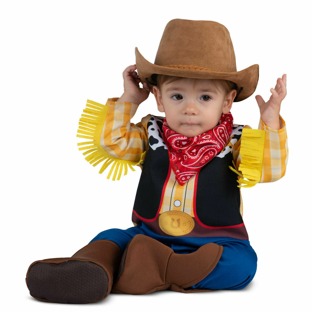 Karnevalskostüm für Babys Cowboy (4 Stücke)