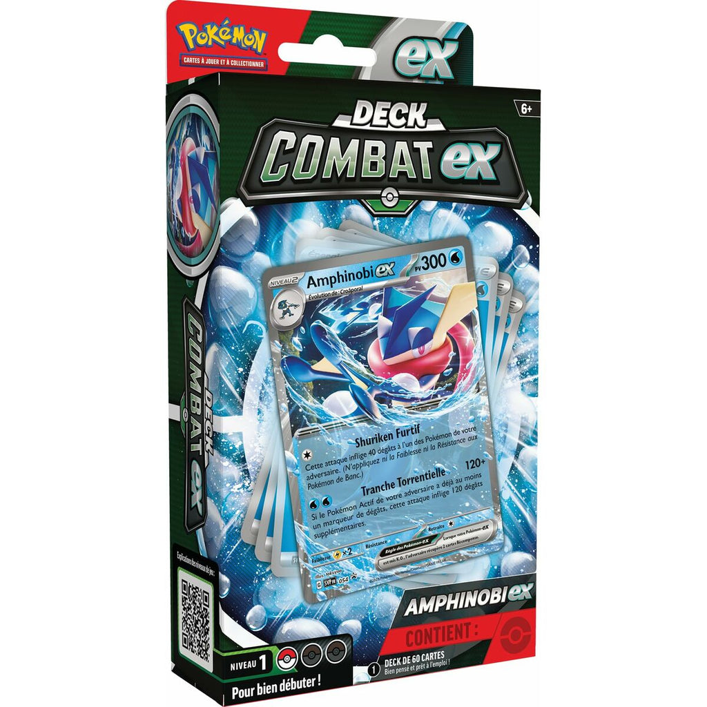 Kartenspiel Pokémon Combat EX: Greninja & Kangashkan (FR)