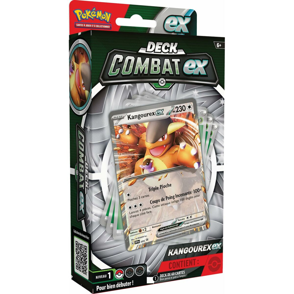 Kartenspiel Pokémon Combat EX: Greninja & Kangashkan (FR)