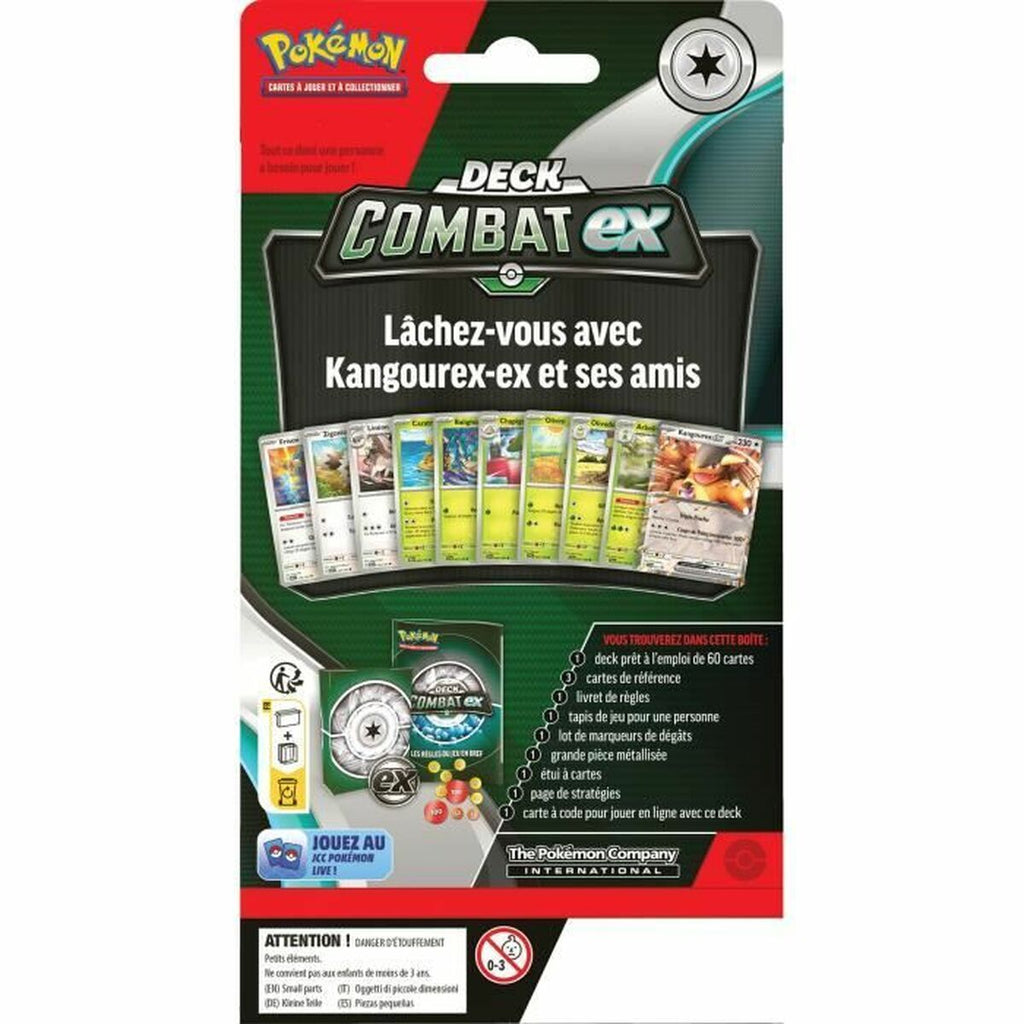 Kartenspiel Pokémon Combat EX: Greninja & Kangashkan (FR)