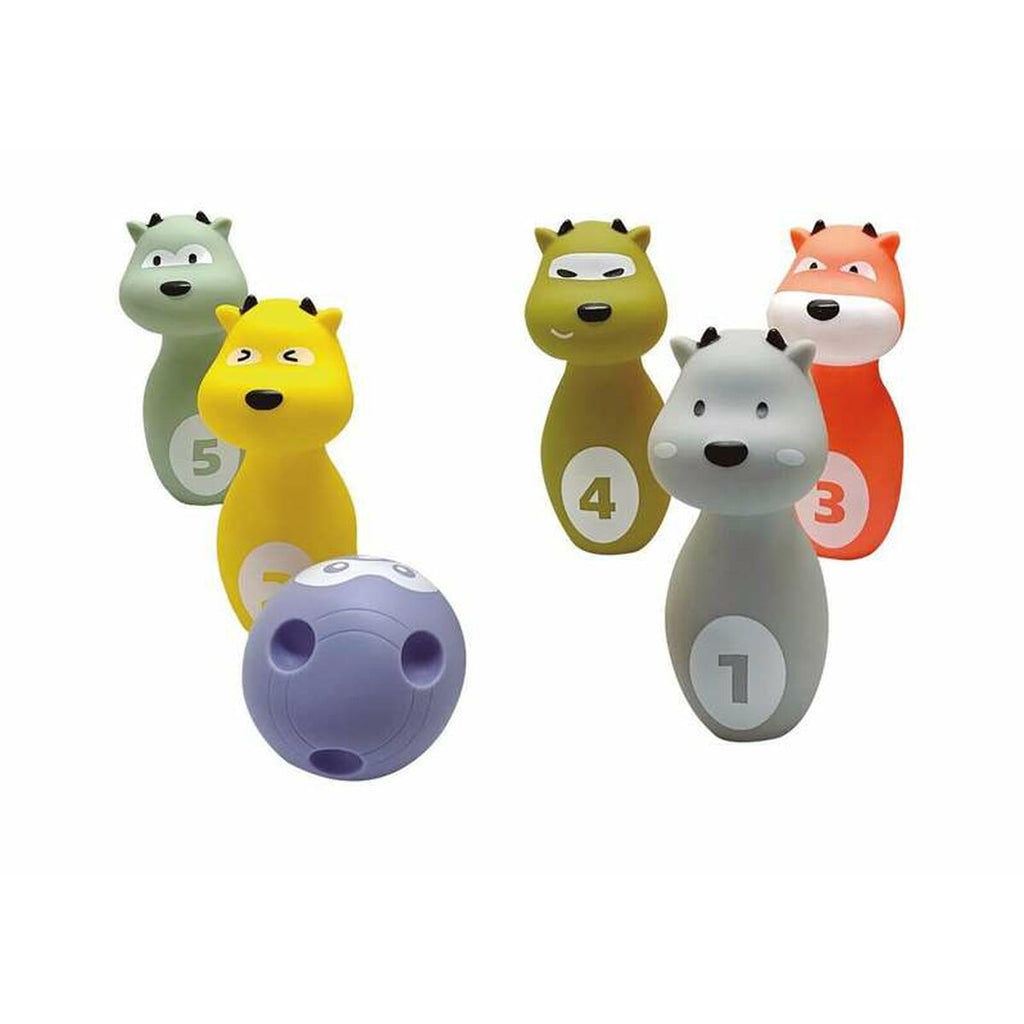 Kegelspiel 16 cm tiere