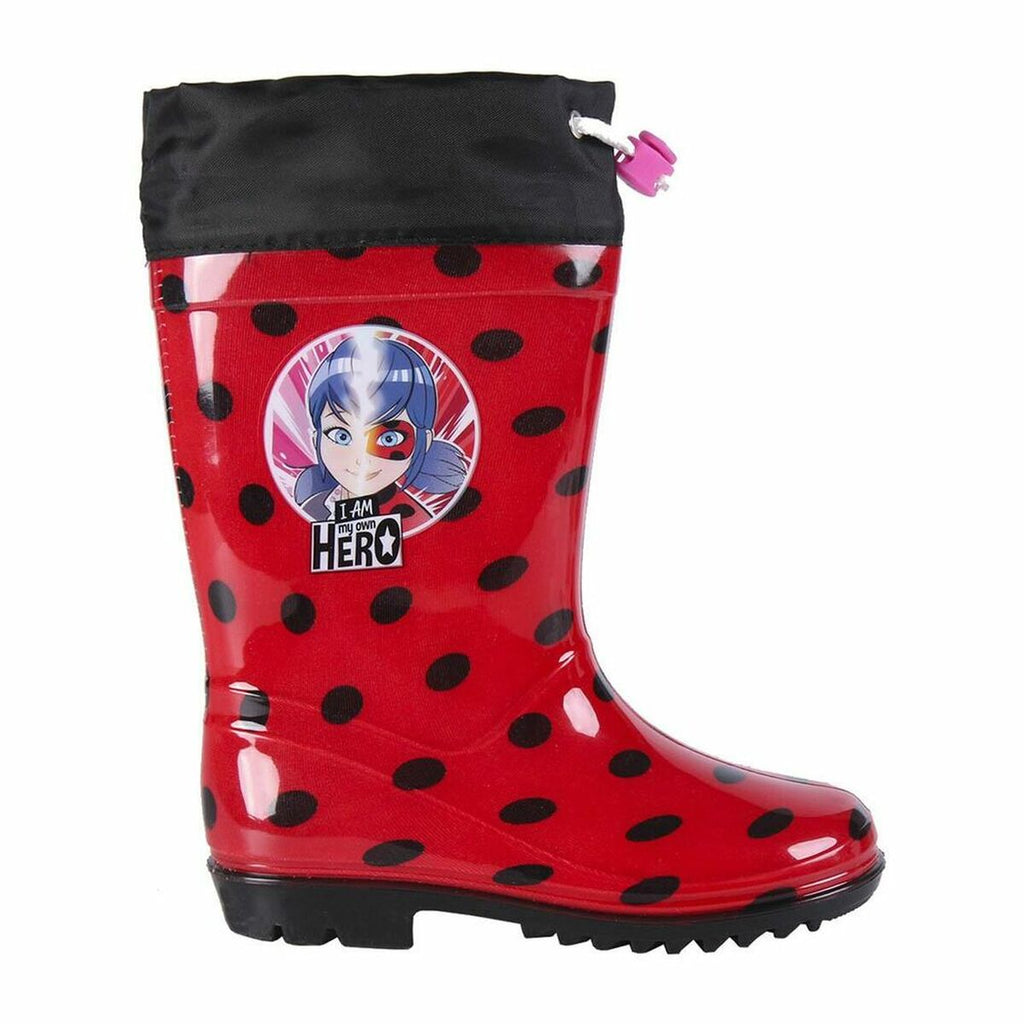 Kinder Gummistiefel Lady Bug Rot