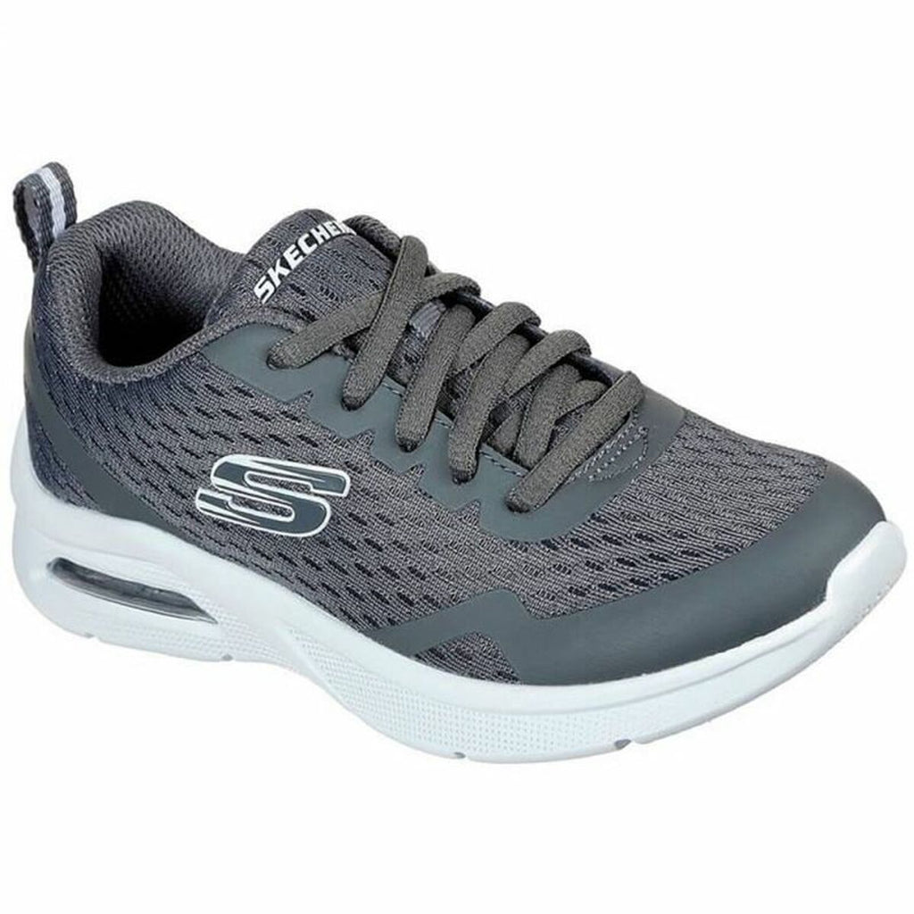 Kinder Sportschuhe Skechers Microspec Max Grau