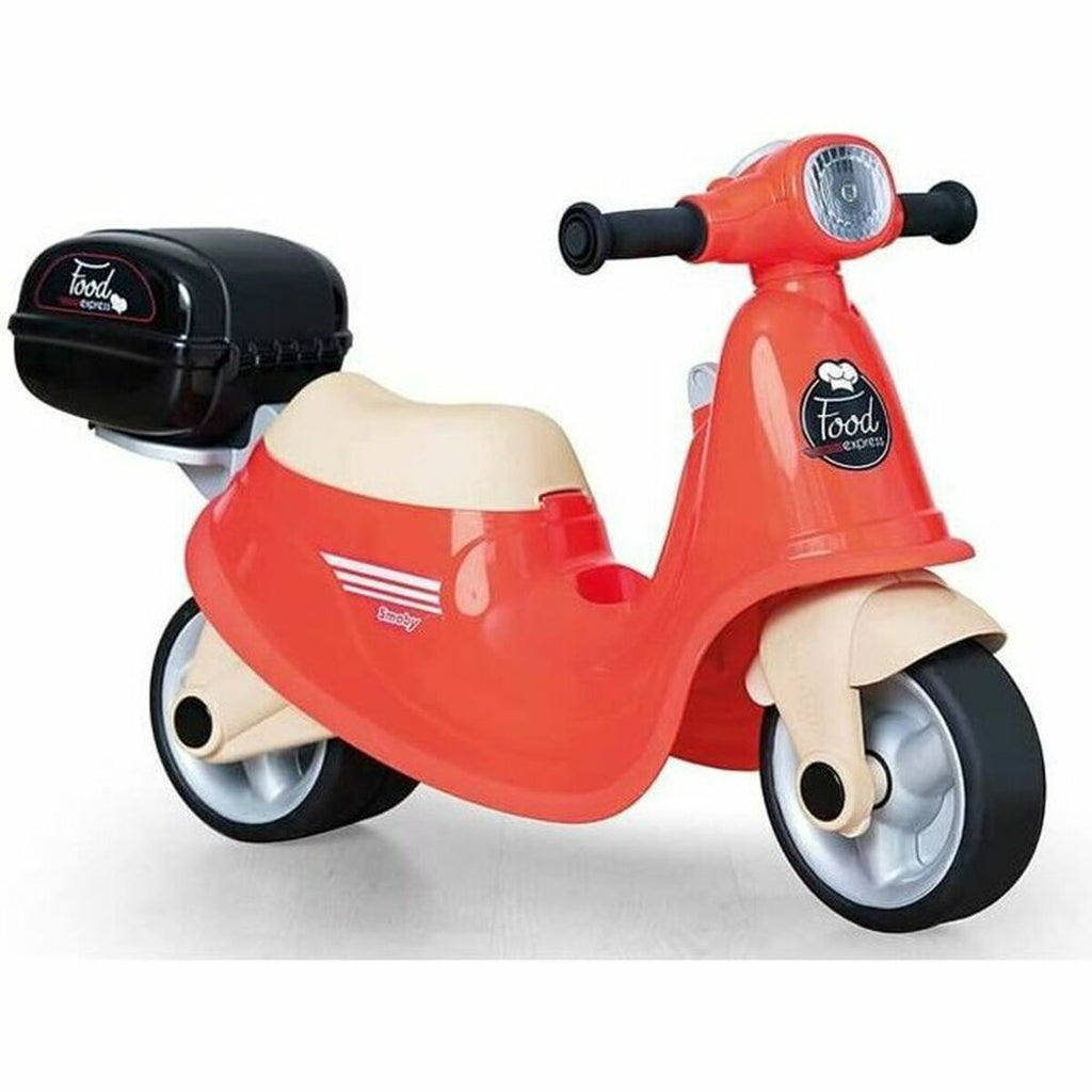 Kinderfahrrad Smoby Food Express Kinderroller Carrier Motorrad Ohne Pedale