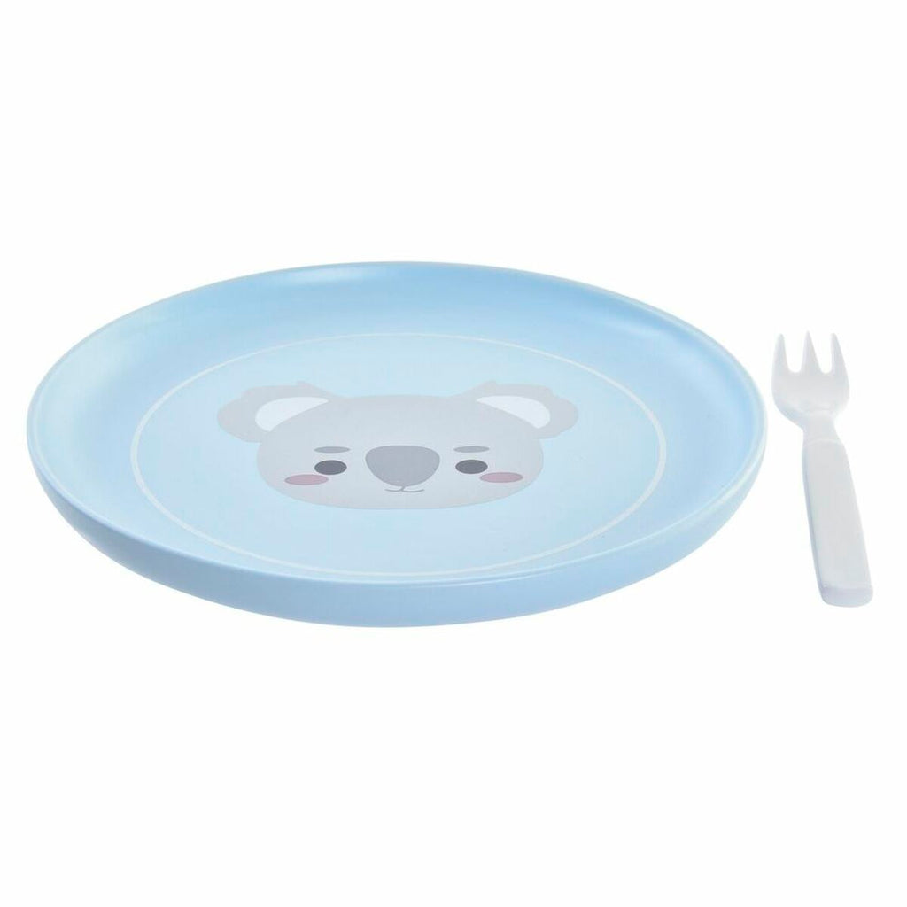 Kindergeschirr-Set DKD Home Decor Koala