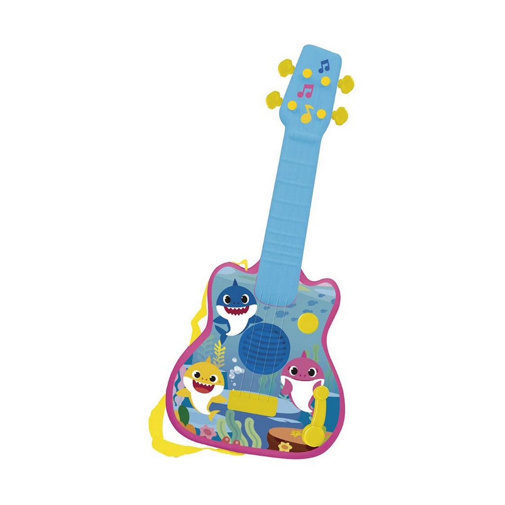 Kindergitarre Baby Shark Blau Baby Shark