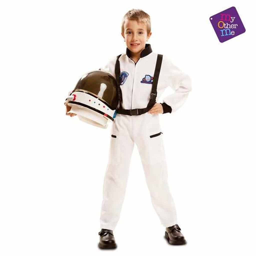 Kinderkostüm für Karneval Astronaut 2 Stücke Weiß