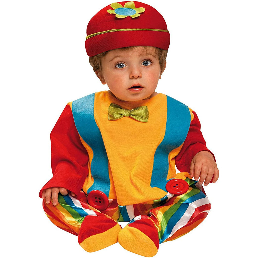 Kinderkostüm für Karneval Clown 12-24 Monate 1-2 Jahre (2 Stücke)