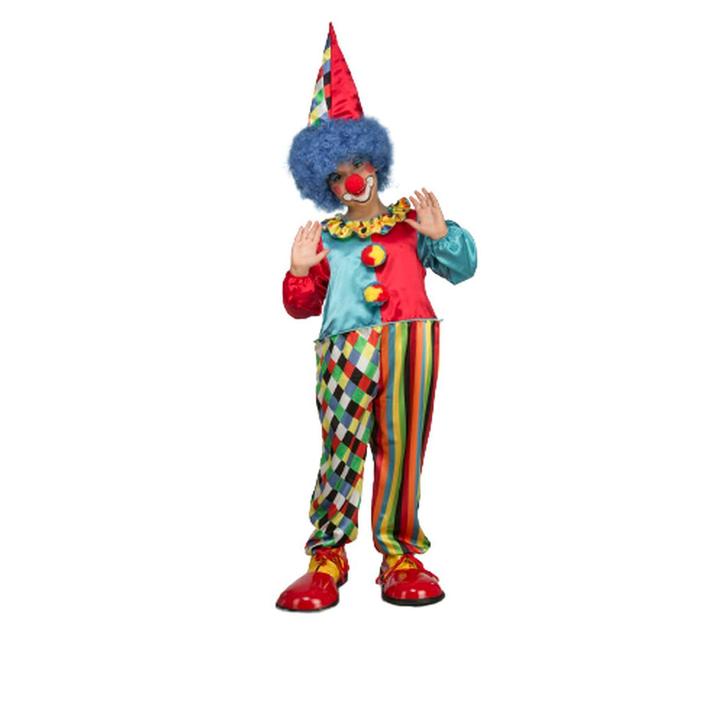 Kinderkostüm für Karneval Clown (2 Stücke)