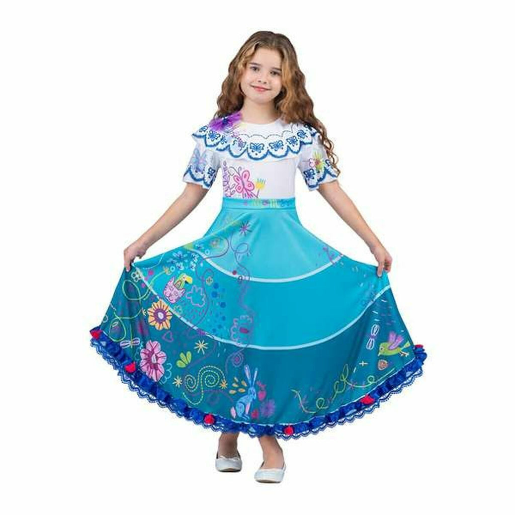 Kinderkostüm für Karneval Colombia Kleid