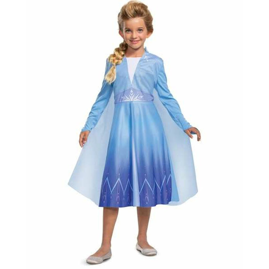 Kinderkostüm für Karneval Elsa Frozen Blau