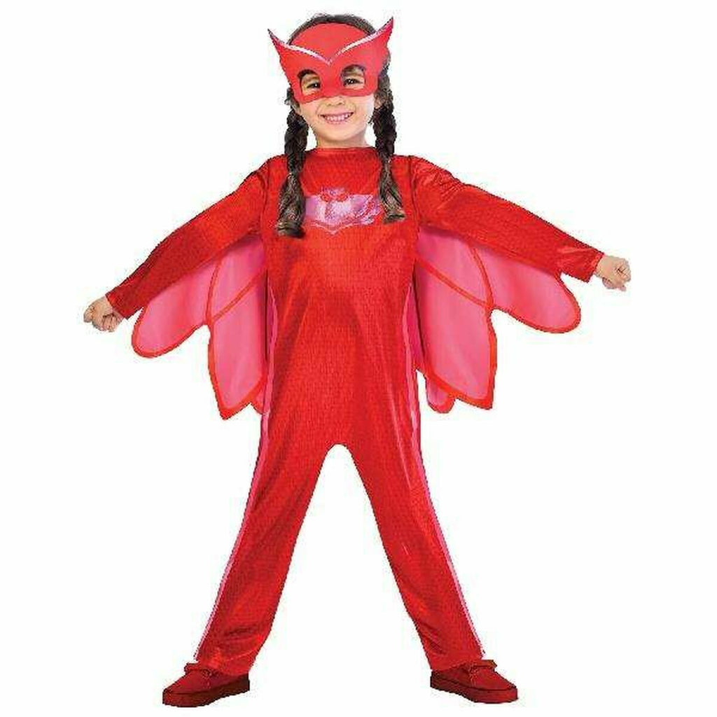 Kinderkostüm für Karneval PJ Masks Owlette 2 Stücke