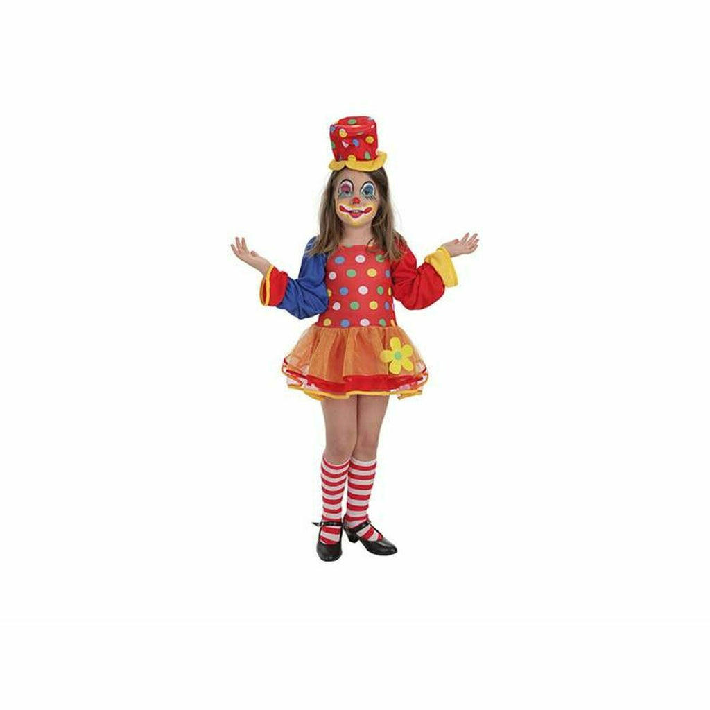 Kinderkostüm für Karneval Pepona Clown (2 Stücke)