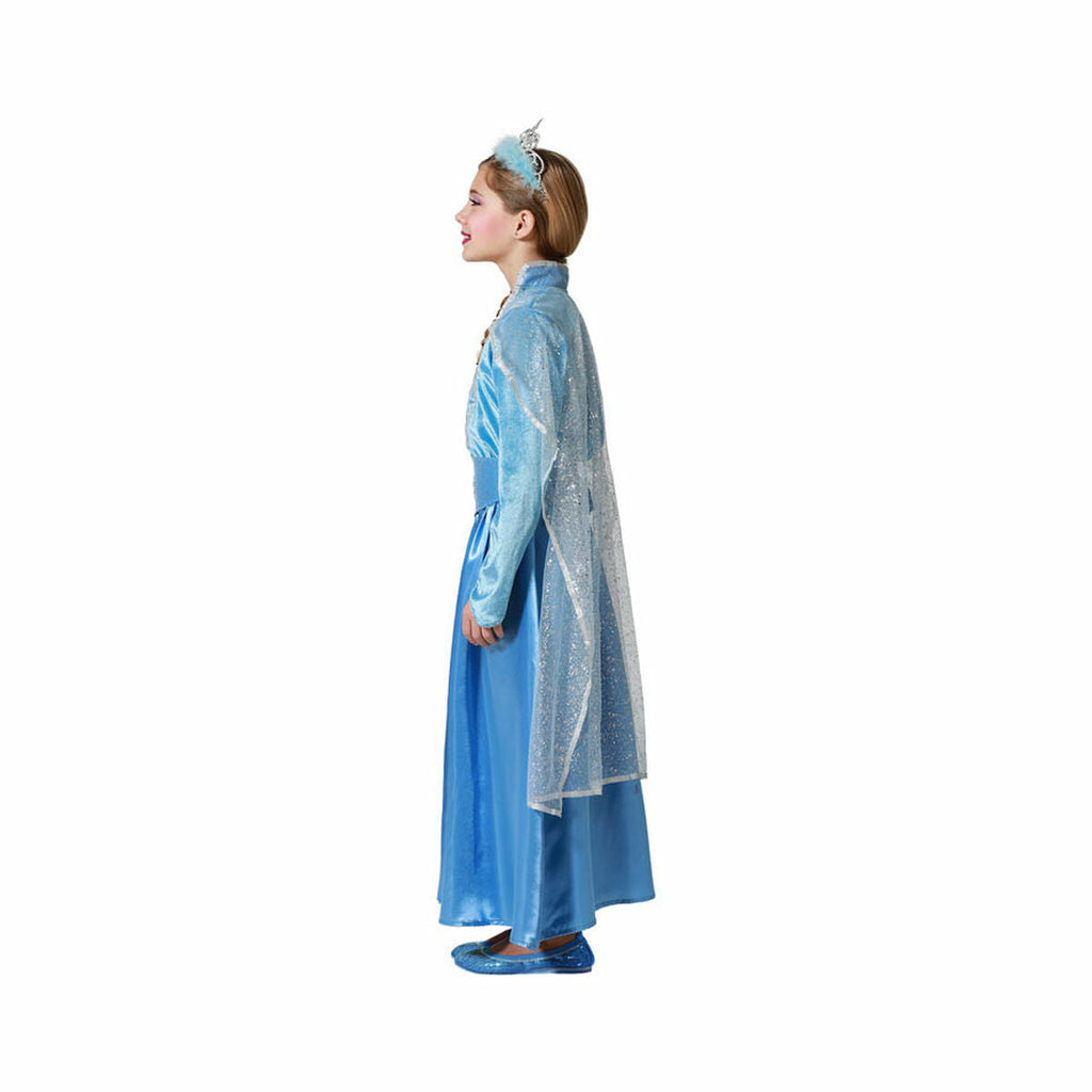 Kinderkostüm für Karneval Prinzessin Blau