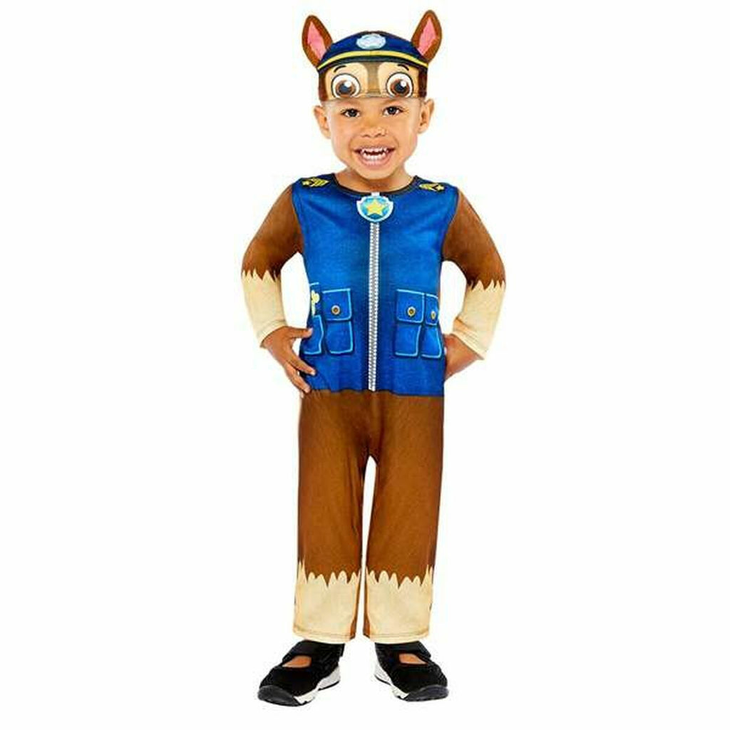 Kinderkostüm für Karneval The Paw Patrol Chase Deluxe 2 Stücke