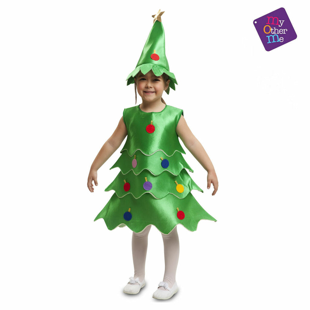 Kinderkostüm für Karneval Weihnachtsbaum (2 Stücke)