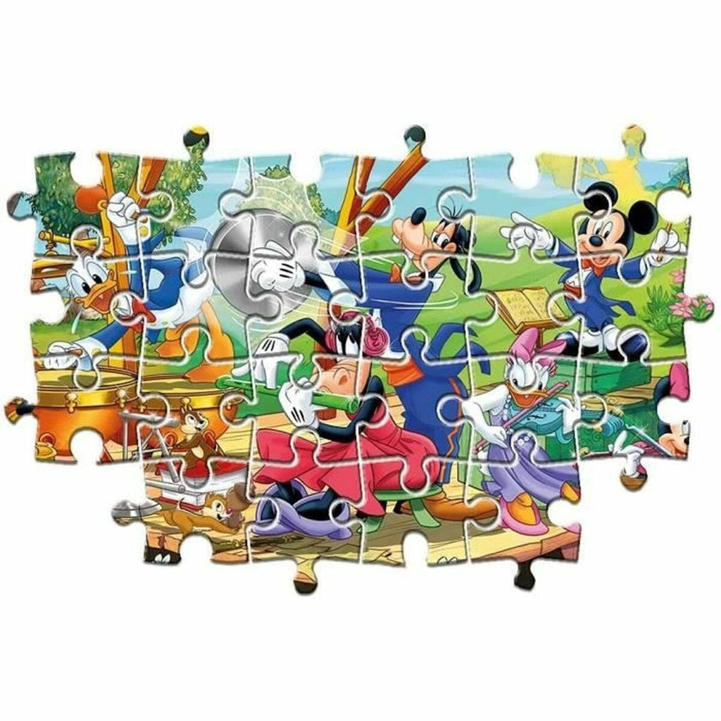 Kinderpuzzle Clementoni Mickey and friends 21620 27 x 19 cm 60 Stücke (2 Stück)