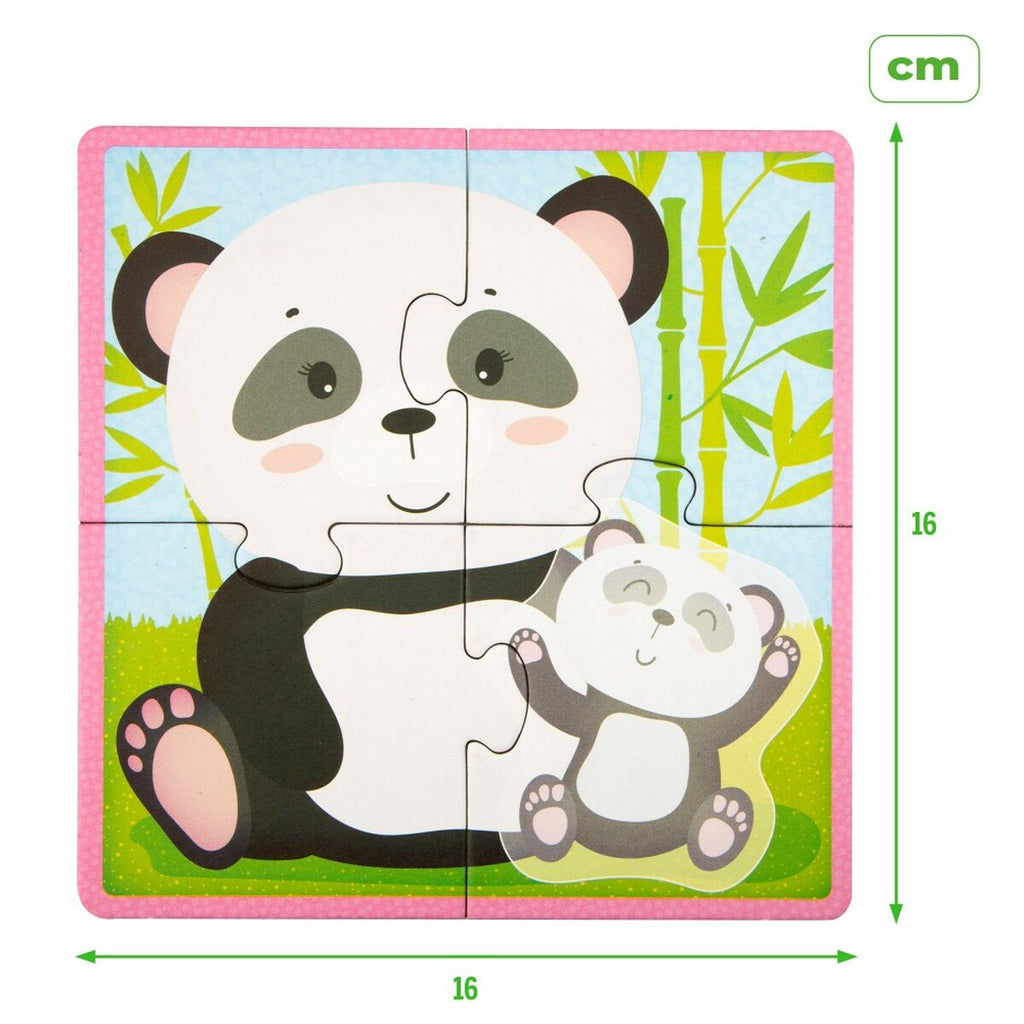 Kinderpuzzle Lisciani tiere 16 Stücke 16 x 1 x 16 cm (6 Stück)