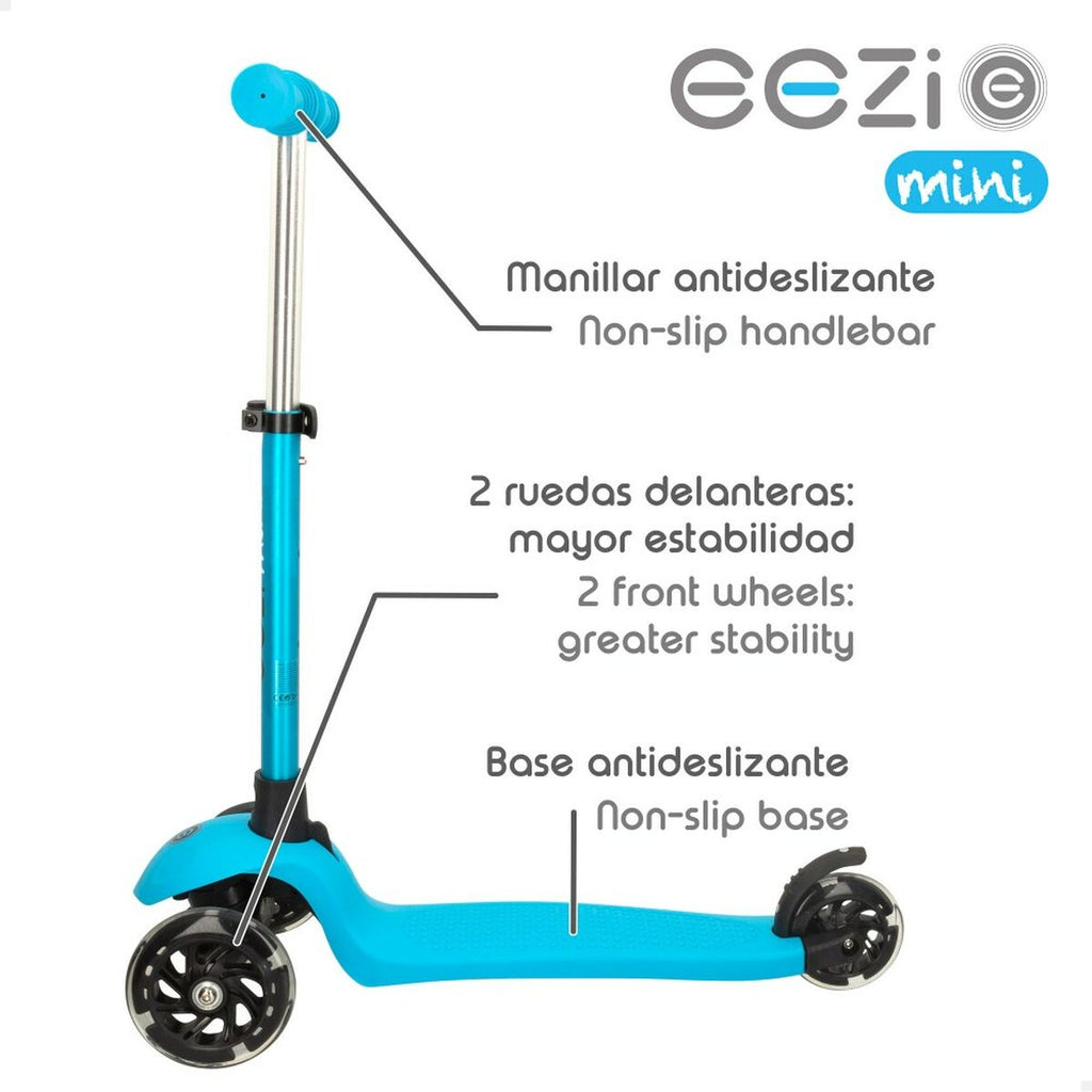 Kinderroller Eezi Blau 2 Stück