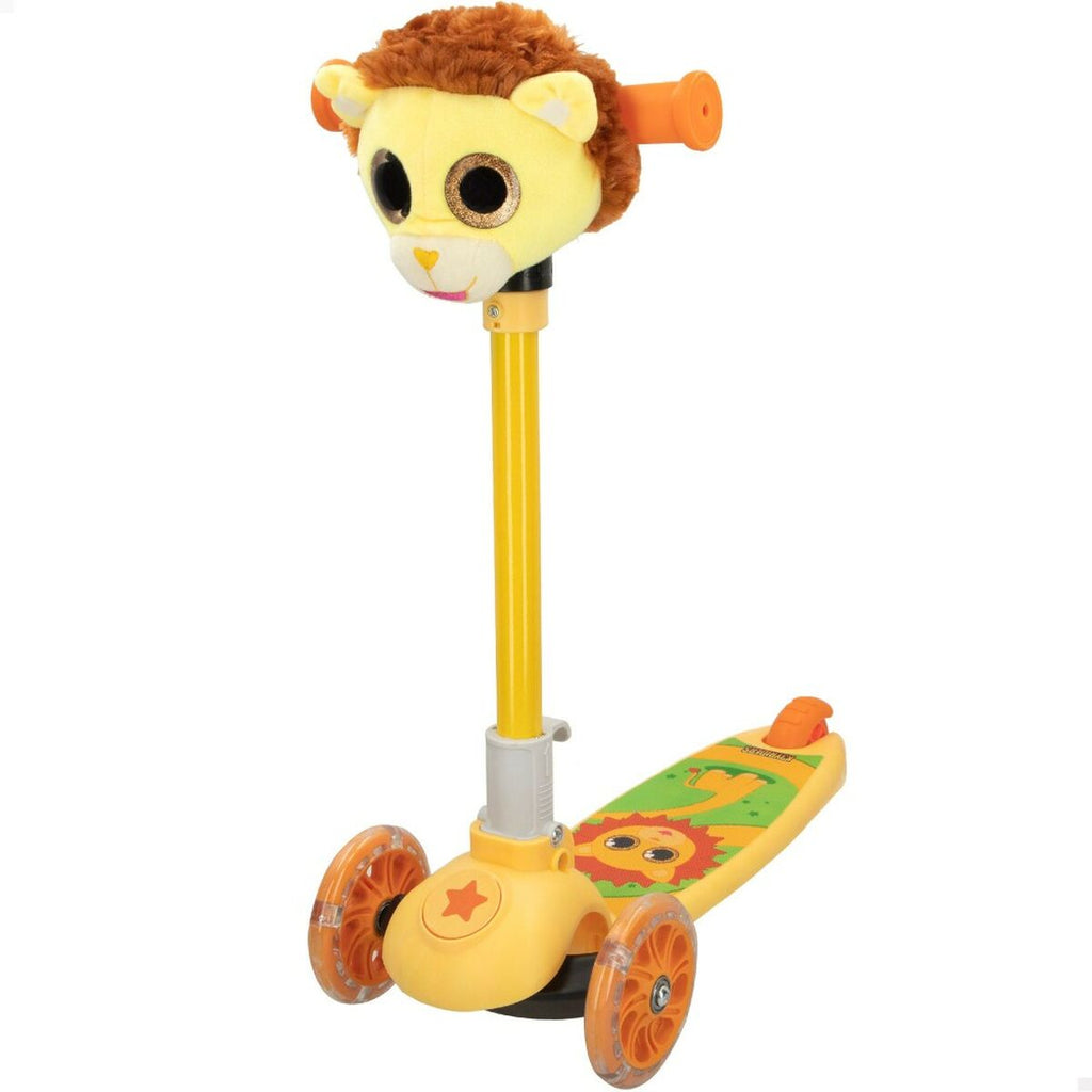 Kinderroller K3yriders Lion Gelb 4 Stück