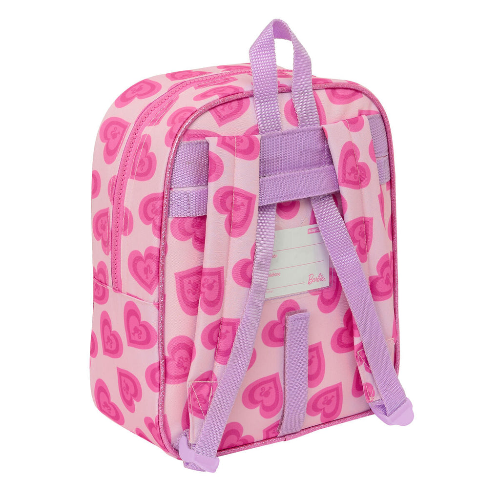 Kinderrucksack Barbie Love Rosa 22 x 27 x 10 cm