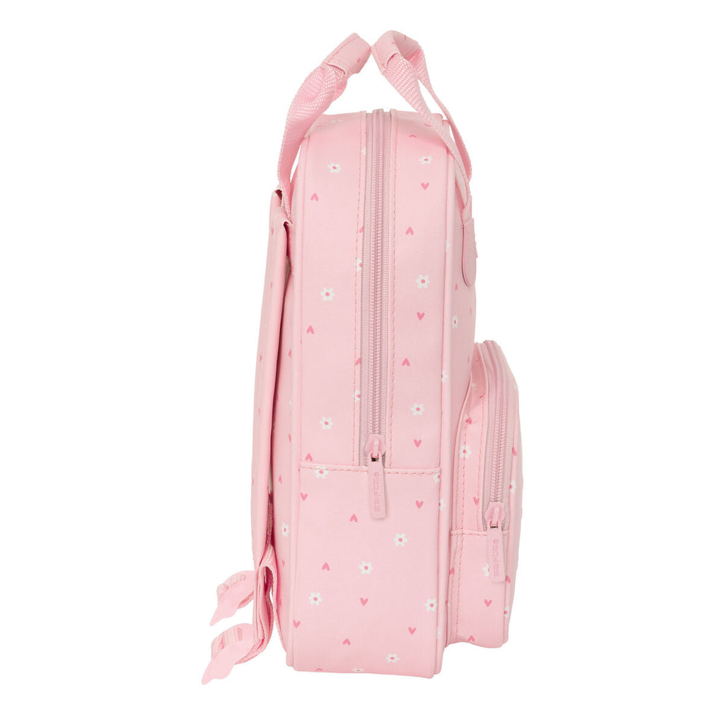 Kinderrucksack Safta Bunny Rosa 20 x 28 x 8 cm