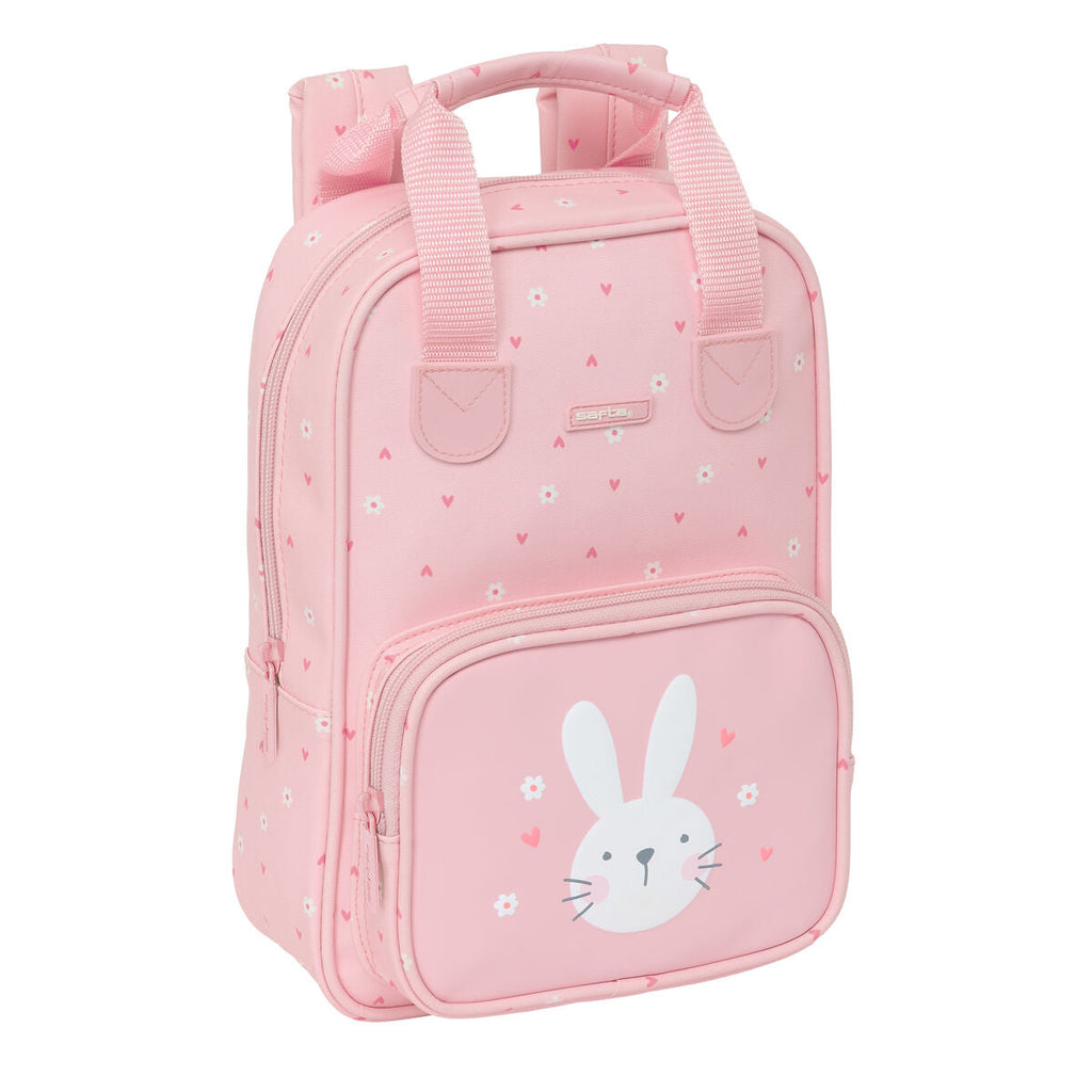 Kinderrucksack Safta Bunny Rosa 20 x 28 x 8 cm