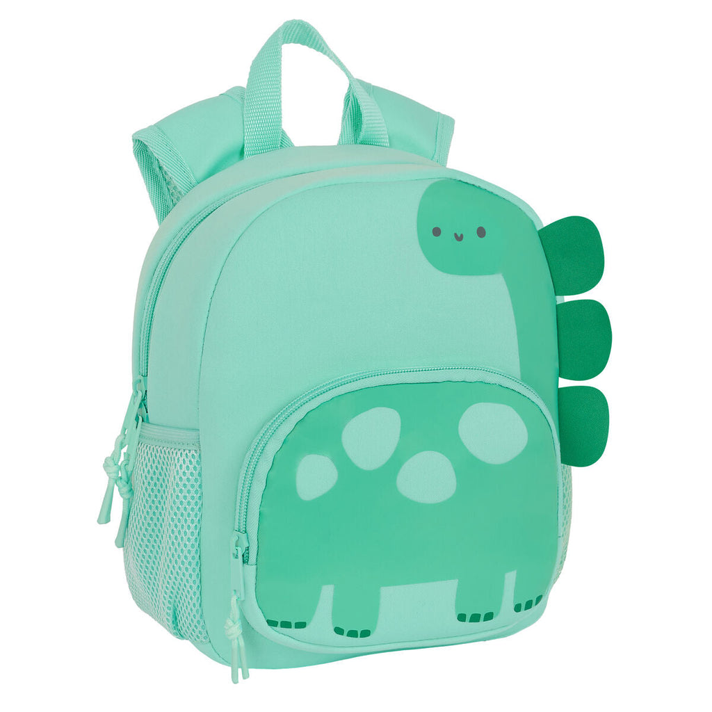 Kinderrucksack Safta Dinosaurier grün 20 x 25 x 9 cm