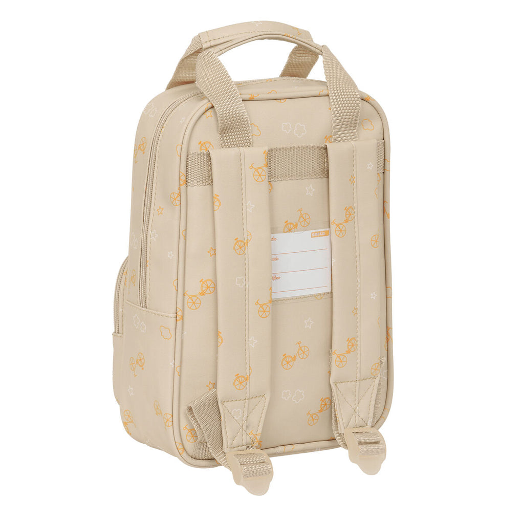 Kinderrucksack Safta Osito Beige 20 x 28 x 8 cm