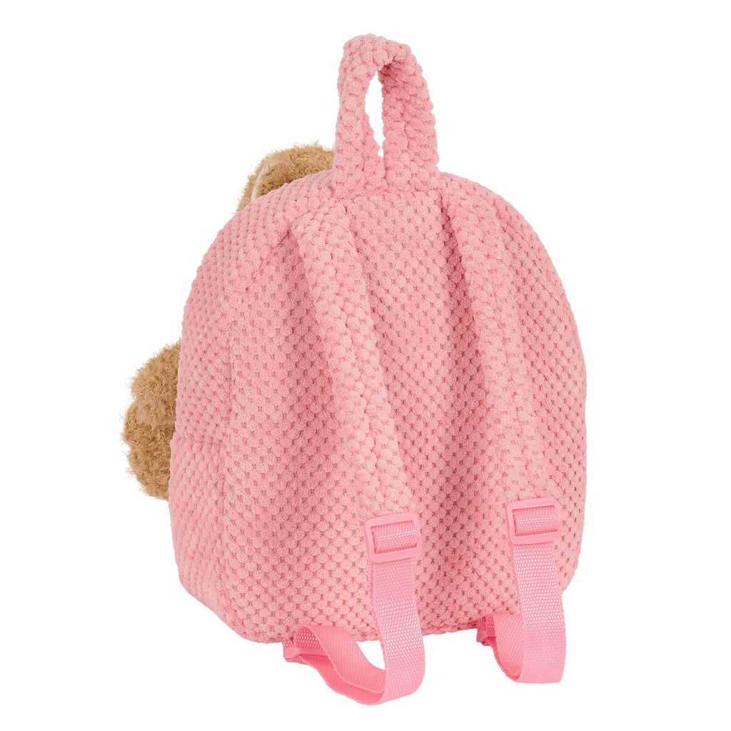 Kinderrucksack Safta Plüschbär Rosa 23 x 27 x 7,5 cm