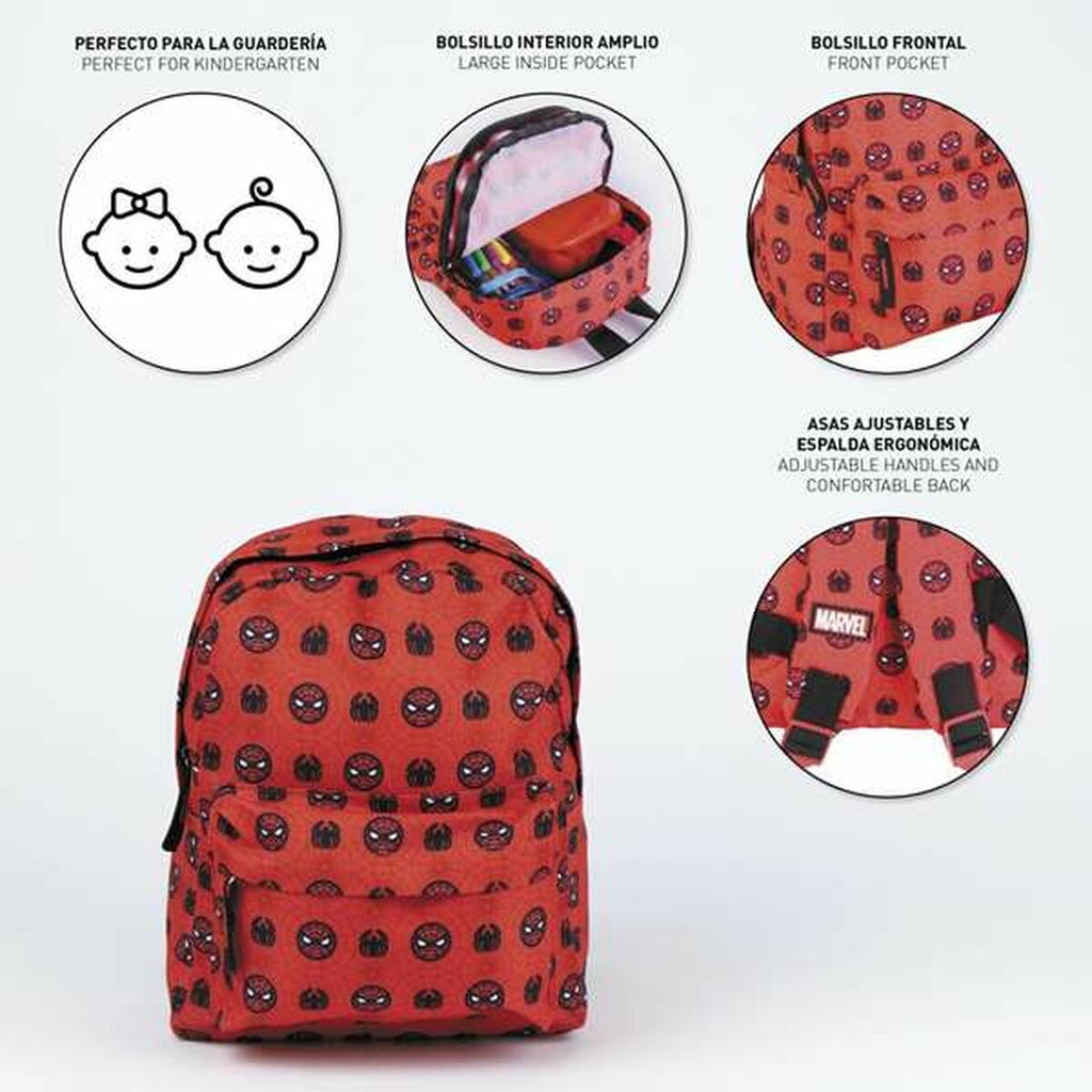 Kinderrucksack Spider-Man Rot