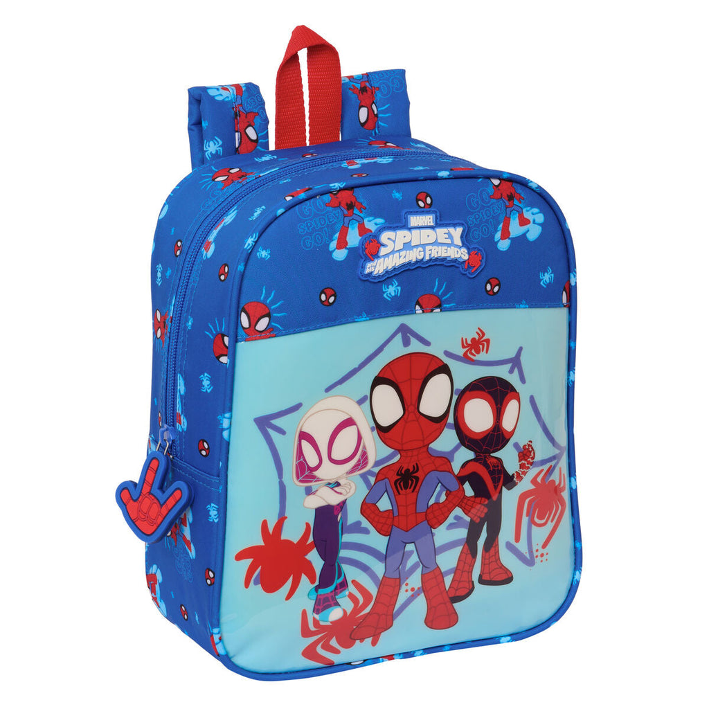 Kinderrucksack Spidey Blau 22 x 27 x 10 cm