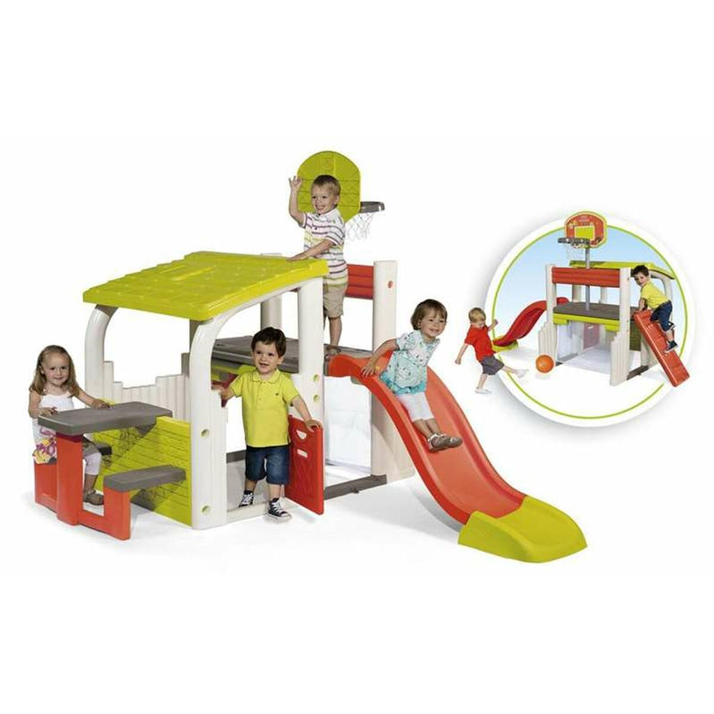 Kinderspielhaus Smoby Fun Center 176 x 284 x 203 cm