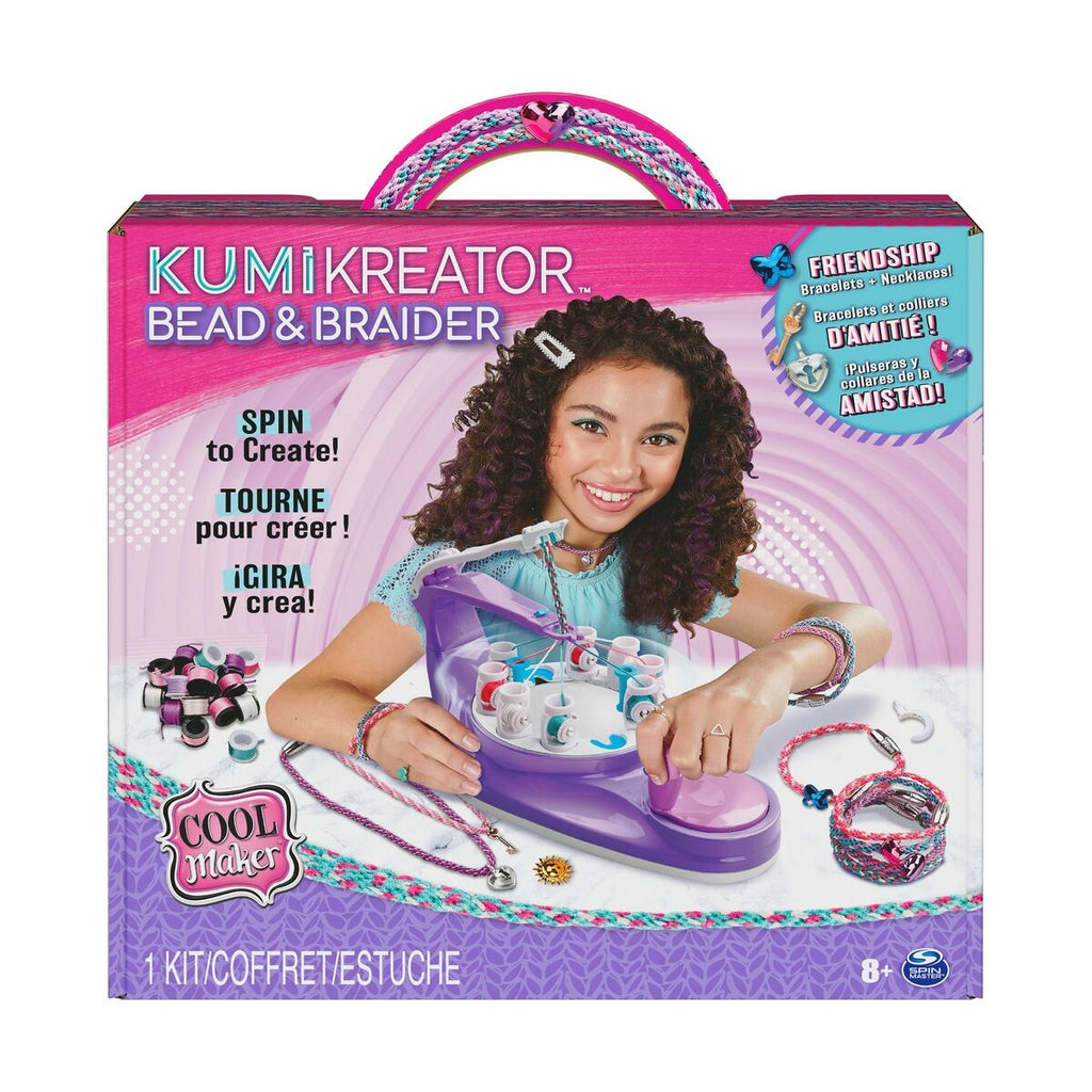 Kit zur Herstellung von Armbändern Spin Master KUMi Creator 3 in 1 Kunststoff (1 Stücke)