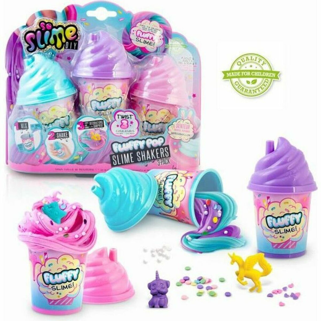 Knetspiel Canal Toys Fluffy Slime Kit