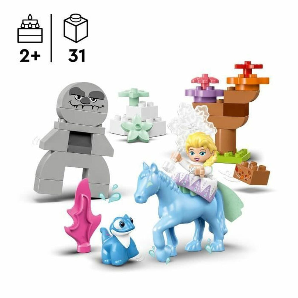 Konstruktionsspiel Lego DUPLO Disney 10418 Elsa and Bruni in the Enchanted Forest Bunt