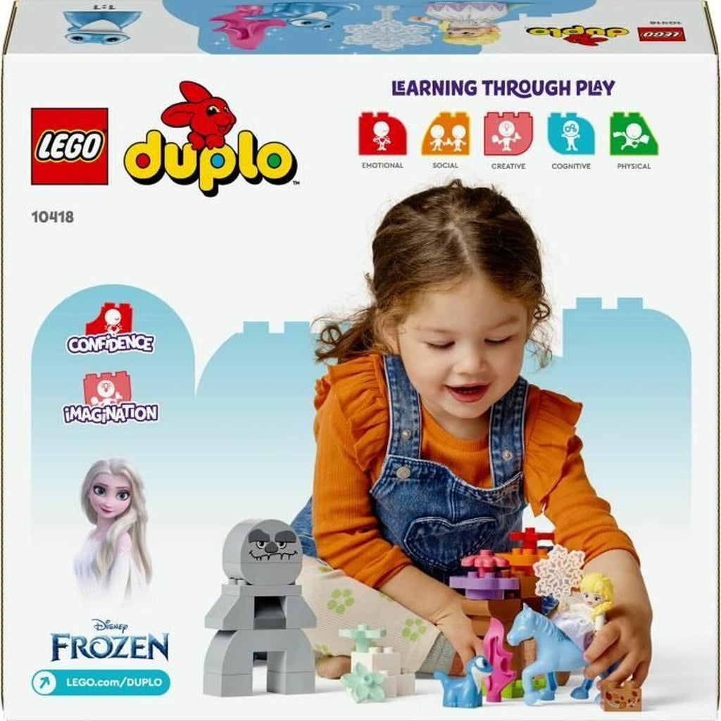 Konstruktionsspiel Lego DUPLO Disney 10418 Elsa and Bruni in the Enchanted Forest Bunt