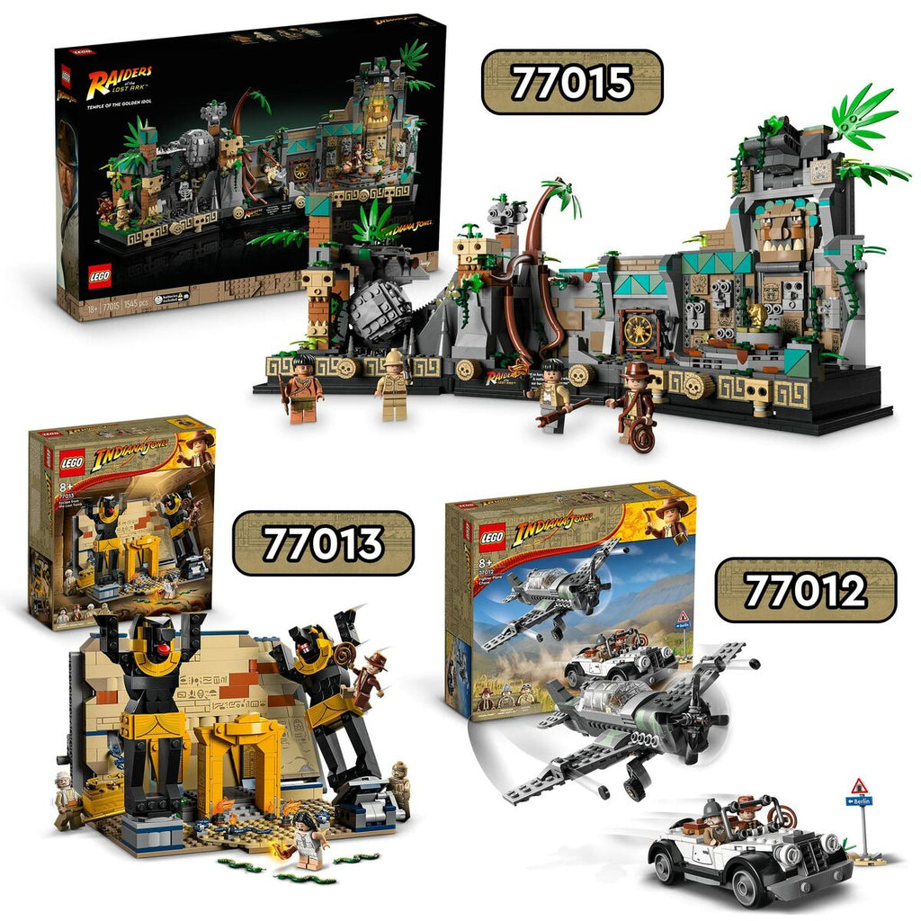 Konstruktionsspiel Lego Indiana Jones 77012 Continuation by fighting plane