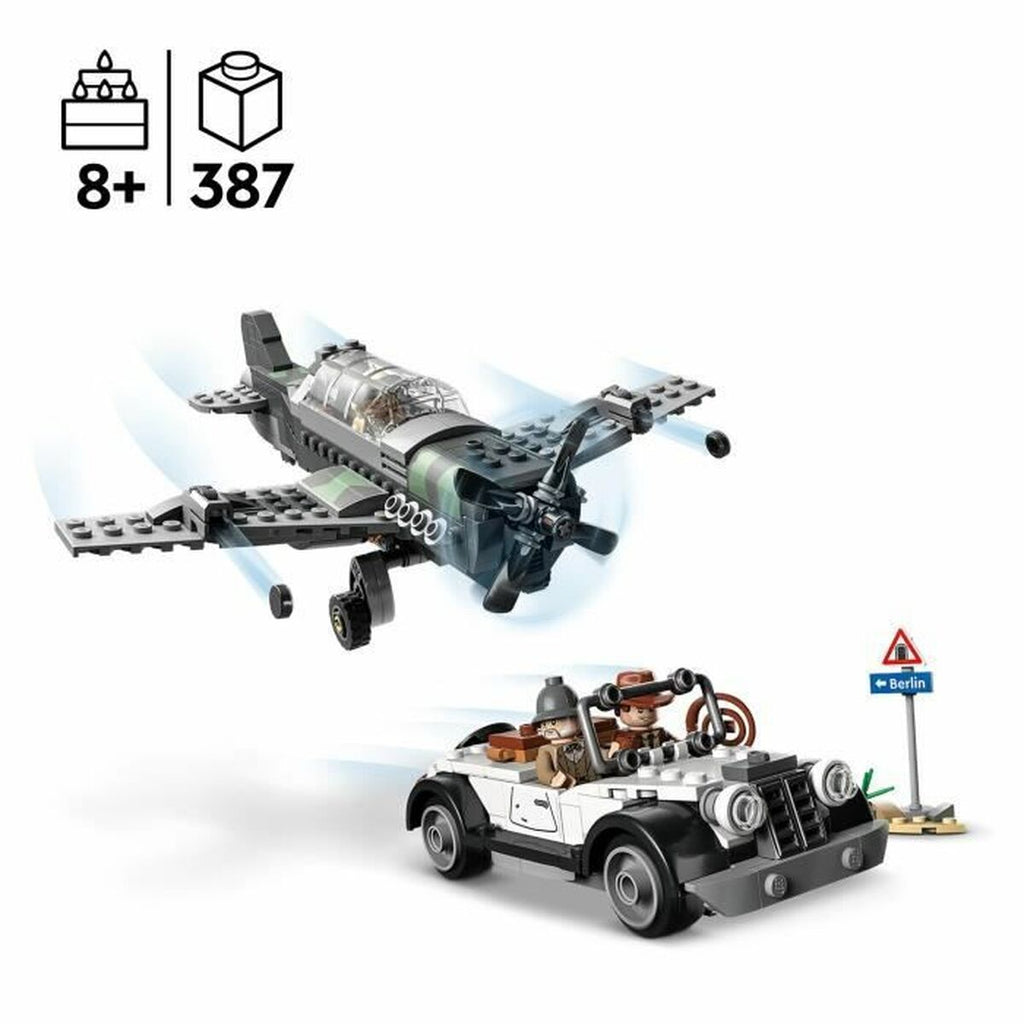 Konstruktionsspiel Lego Indiana Jones 77012 Continuation by fighting plane