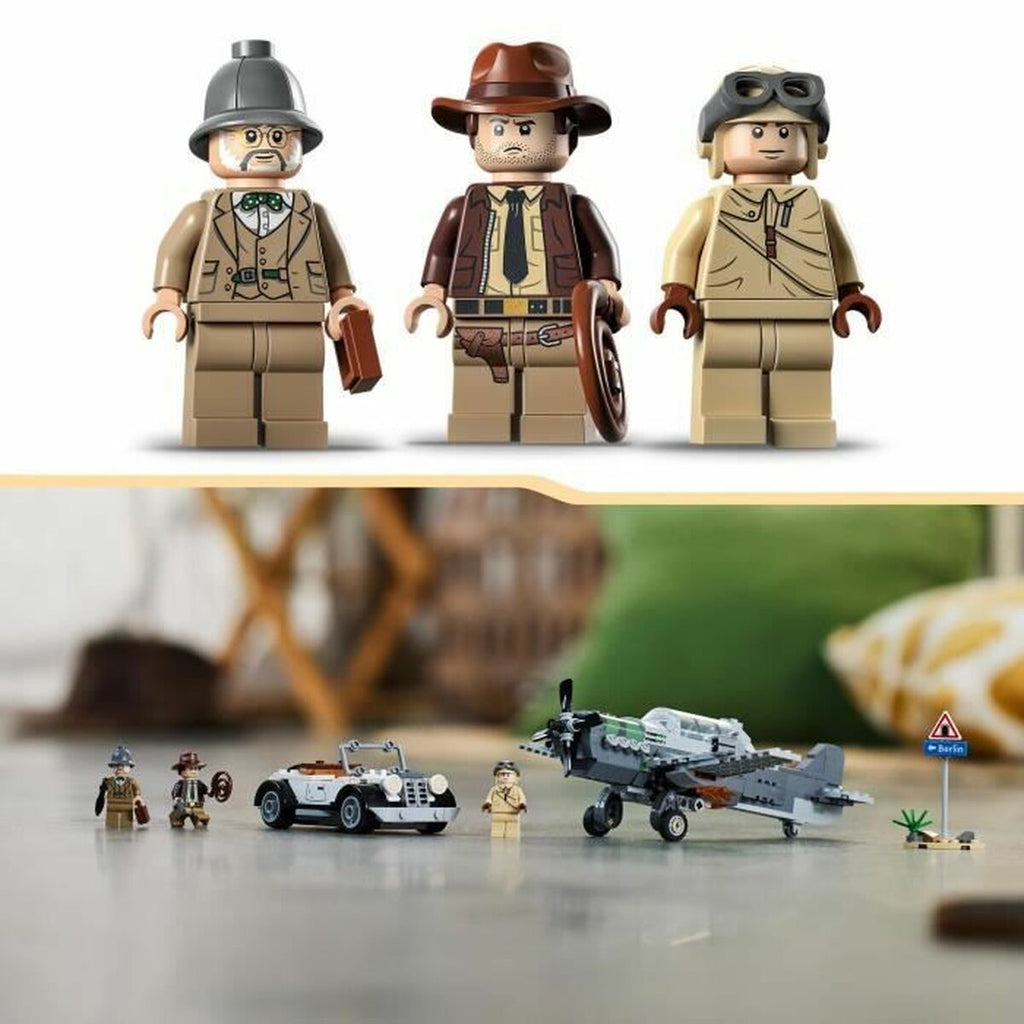 Konstruktionsspiel Lego Indiana Jones 77012 Continuation by fighting plane