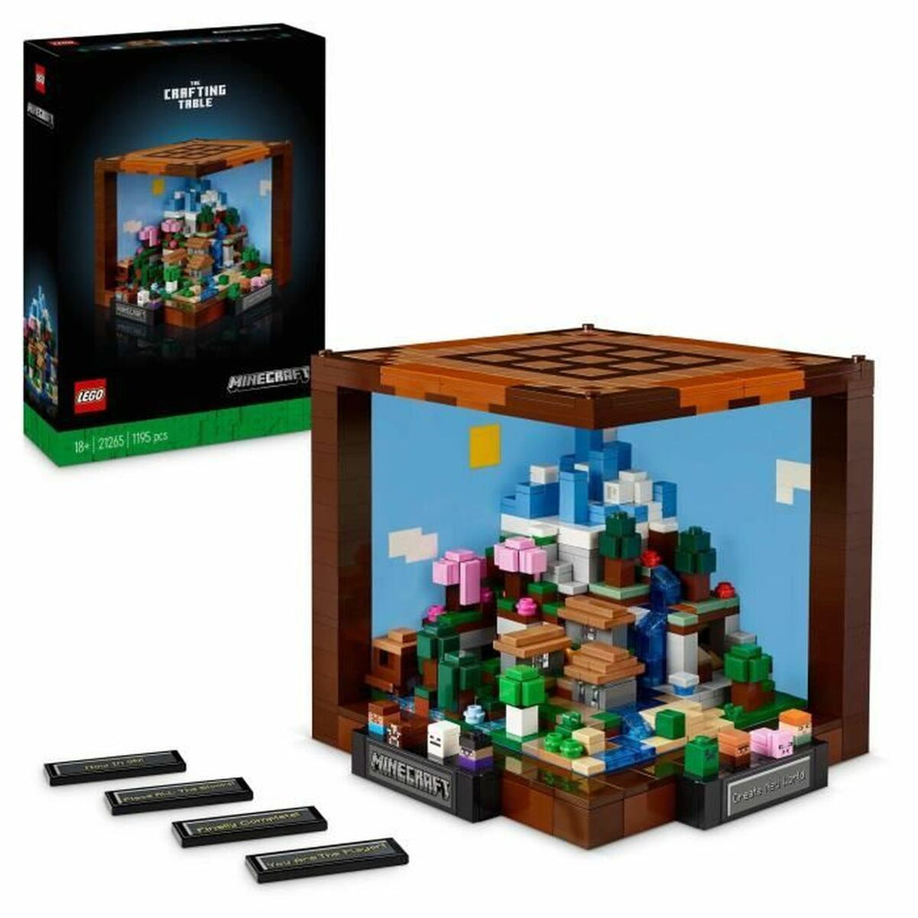 Konstruktionsspiel Lego Minecraft 21265 Workbench 1195 Stücke