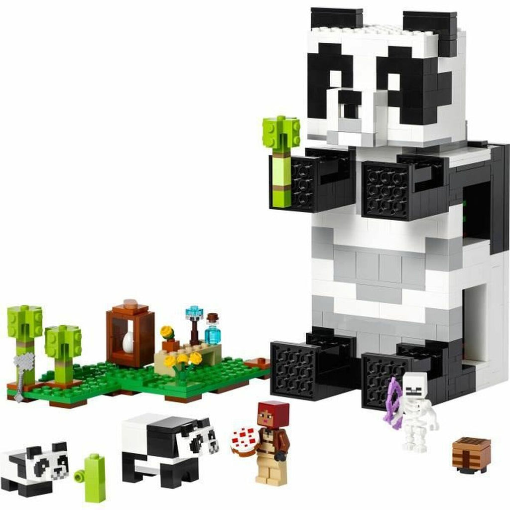 Konstruktionsspiel Lego Panda Minecraft 553 Stücke