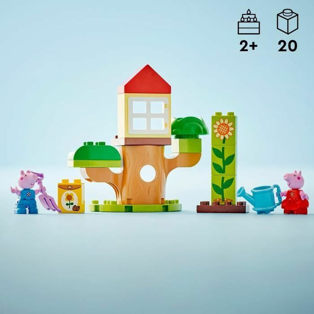 Konstruktionsspiel Lego Peppa Pig's Garden and Treehouse Bunt