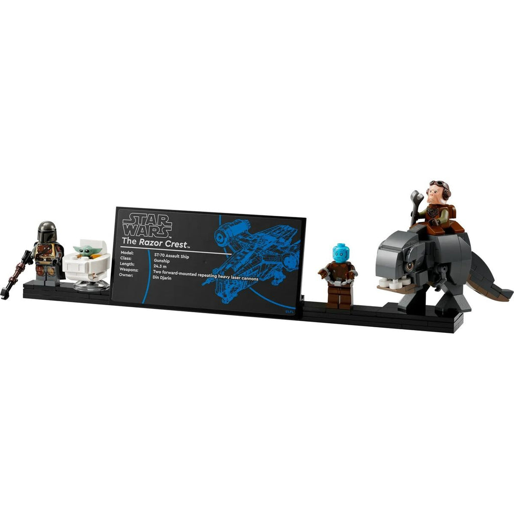 Konstruktionsspiel Lego The Razor Crest Schwarz