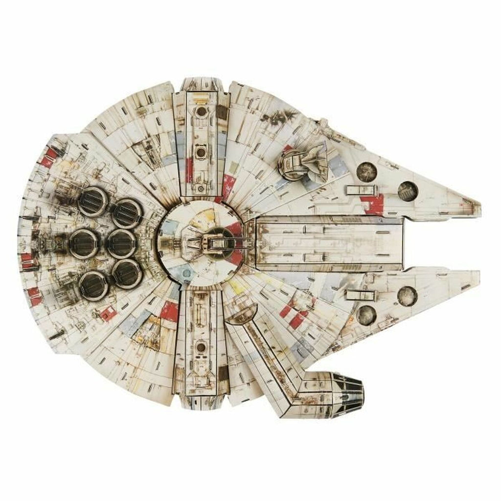 Konstruktionsspiel Star Wars Millennium Falcon 223 piezas 43 x 31,4 x 22,4 cm Grau Bunt