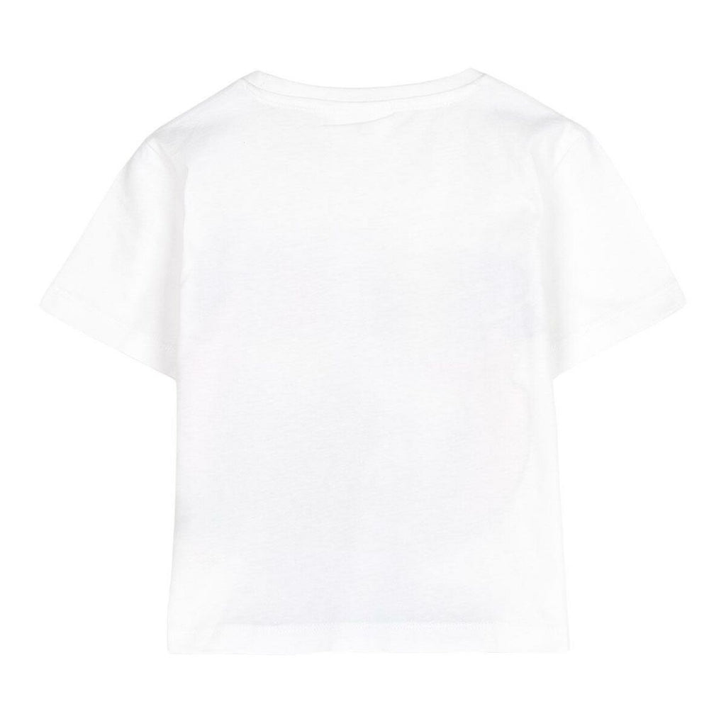 Kurzarm-T-Shirt für Kinder Stitch Weiß