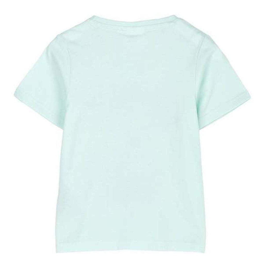 Kurzarm-T-Shirt für Kinder Stitch grün