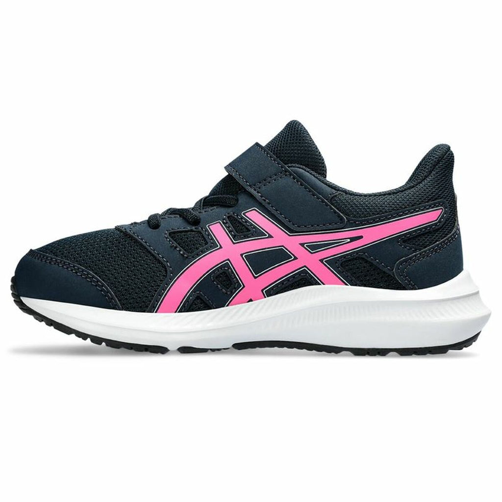 Laufschuhe für Kinder Asics Jolt 4 PS Rosa Dunkelblau